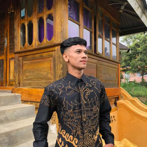 Baju Kemeja Cowok Batik Tulis